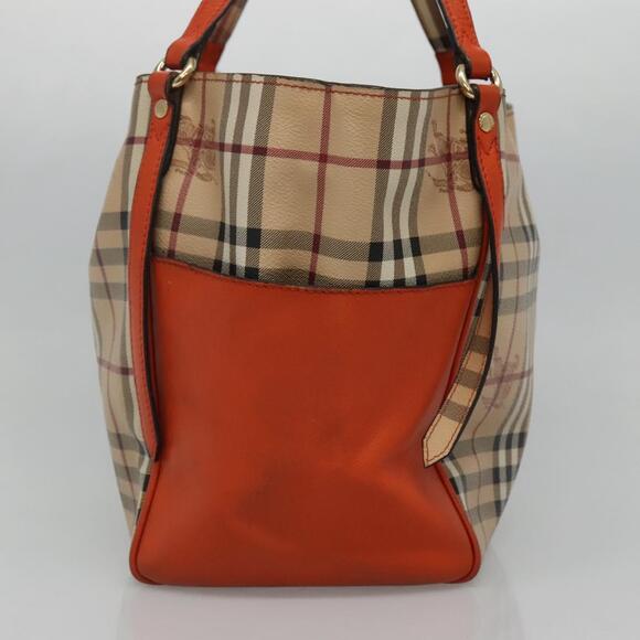Burberry Nova Check Tote Bag Pvc Beige - Picture 3 of 16
